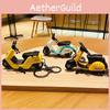 Cute Alloy Electric Car Keychain Creative Backpack Charm Couple Gift