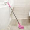 BoldRod Stainless Steel Toilet Brush with Long Handle - Efficient Bathroom Cleaning, No Dead Corners.