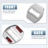4pcs Door Lock Latches Cover Stainless Steel Door Lock for Nissan Rogue 2008-21