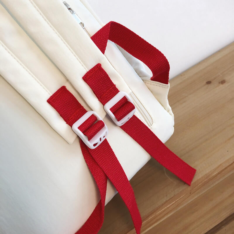 Senior High School Large Capacity Schoolbag Women's Letter Backpack