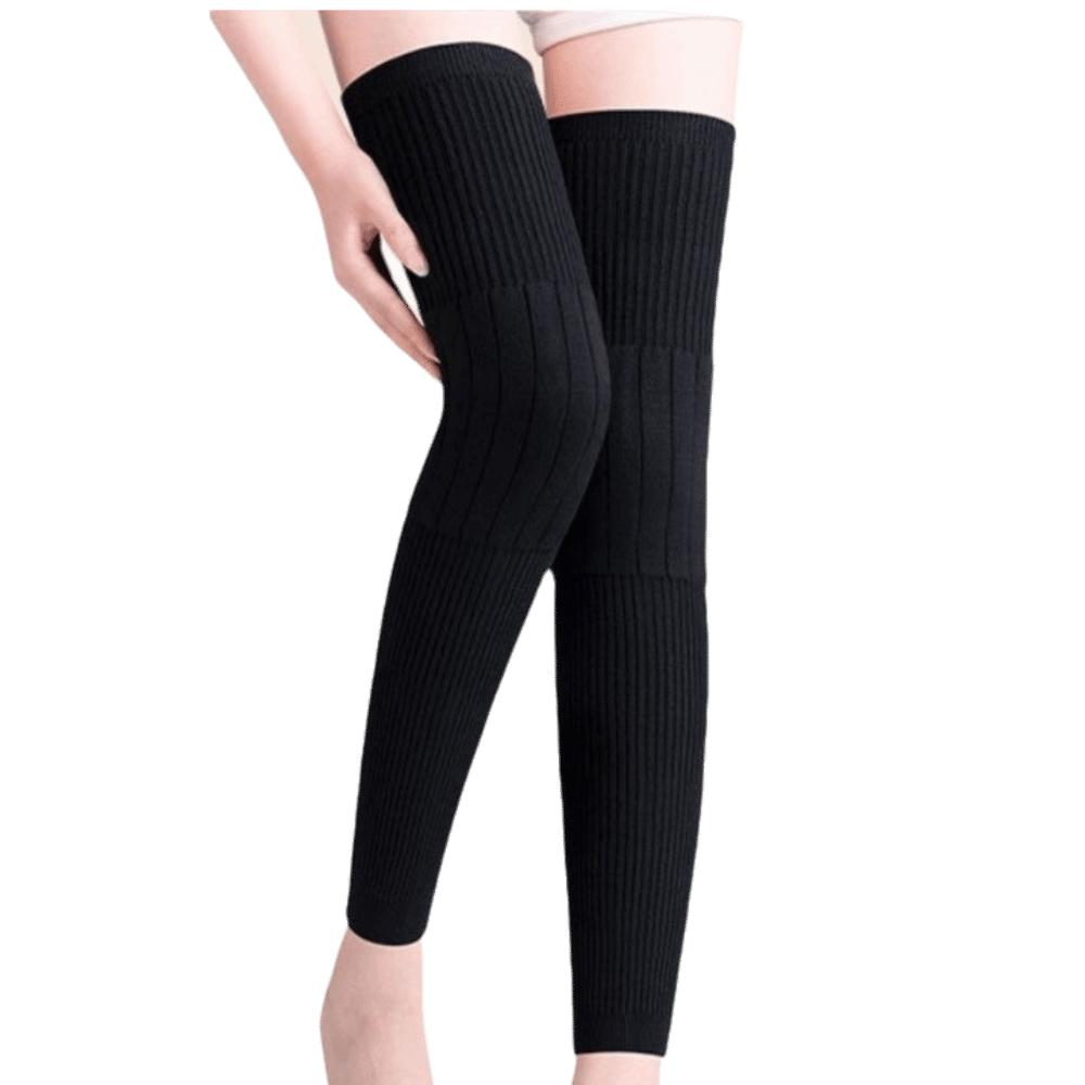 Elastic Thick Knee Protector Cold-proof Thermal Leg Warmers Winter Knee Cover Arthritis