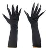 Black Ghost Claw Mittens Dress Up Gloves Witch Cosplay Costume Cool Halloween gloves  Women