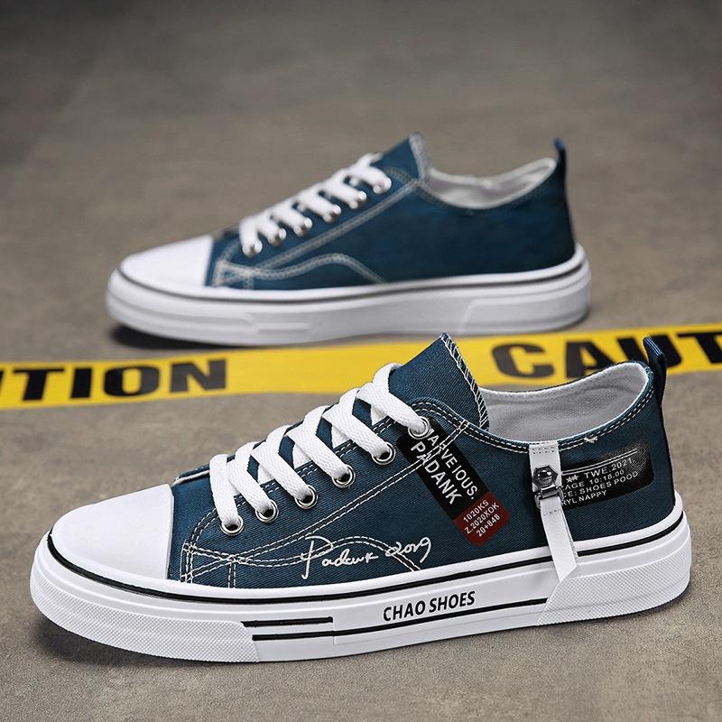 Classic Canvas Shoes Men's Shoes Summer Breathable Board Shoes Men's Casual Trendy Shoes Students