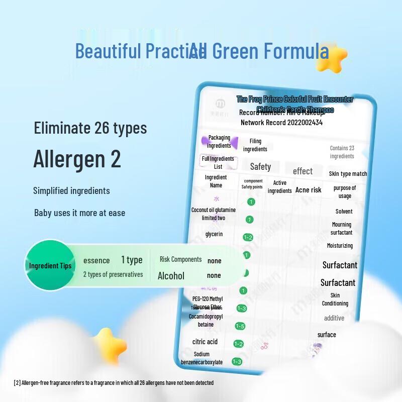 FROGPRINCE Kids Gentle Shampoo