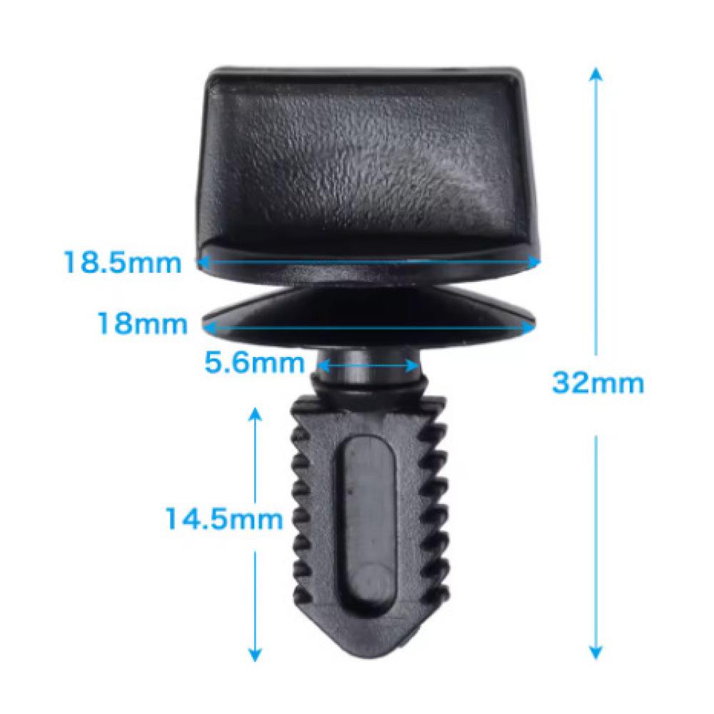 Reliable Plastic Trunk Battery Cover Clip For BMW 3 Series 5 Series M5 E30 E60 E93 Car Electrical System Fastening Replacement S