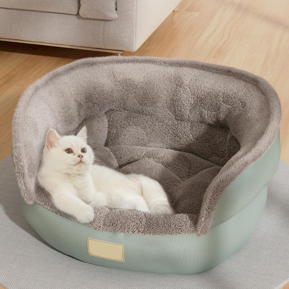 Round Rabbits Fluffy Dog Cat Bed Comfortable Breathable Pet Bed For Small/Medium/Large Dog Cat