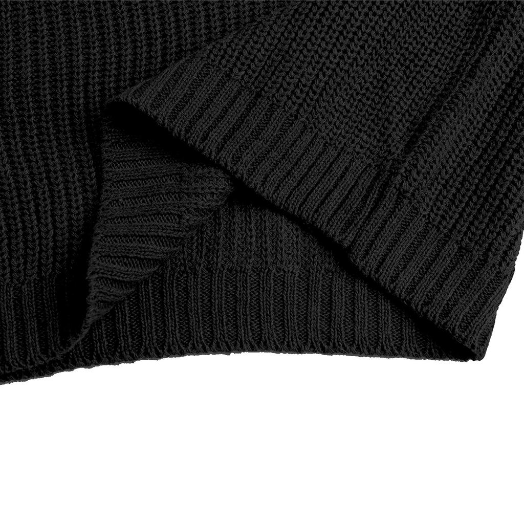 Women's Oversize Pullover High Neck Loose Casual Loose Long Sleeve Shirts Warm Long Sleeve Knitted Basic Top Tops Sweatshirt