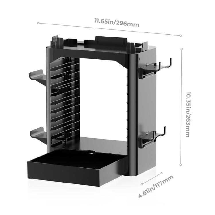 Organizers Station Holder Gaming Accessories for NS / NS2 Game Controller Console Disk Storage Tower Stand Rack