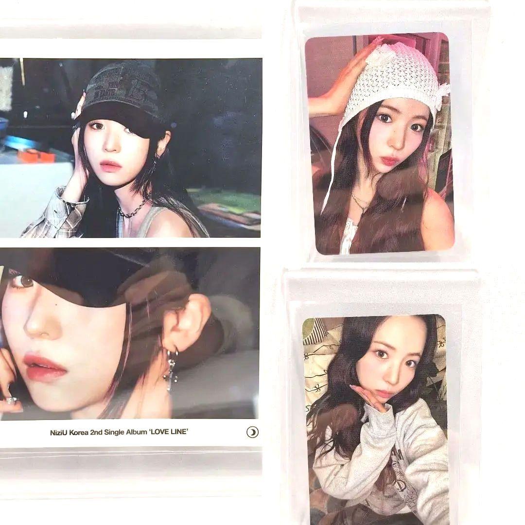 

[Б/У] Набор из 3-х коллекционных карточек NiziU Maya LOVE LINE