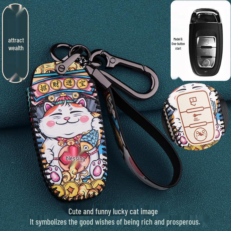 Wuji SR150GT Motorrad Schlüsselabdeckung - 2022 Fernbedienung Schutz Zubehör mit Schnalle