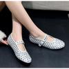 Women Glitter Shoes with Buckle Strap Rhinestone Ballet Flats Crystal Ballerina Shoes Comfortable Female Casual Shoes