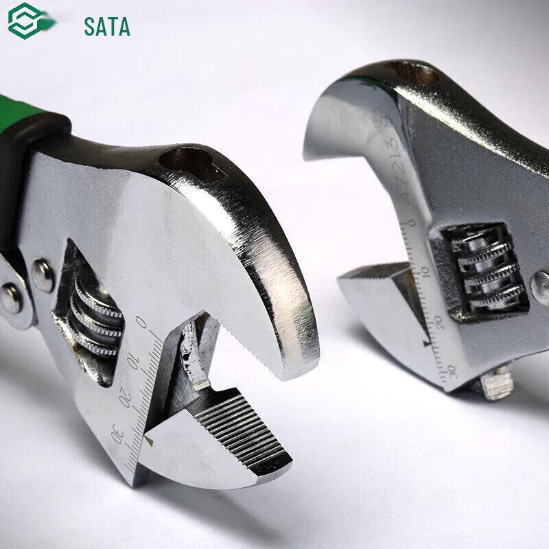 SATA Heavy-Duty Adjustable Wrench