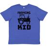 Inktastic Farming Kid- Tractor Distressed Look Youth T-Shirt Future Job Fun Food