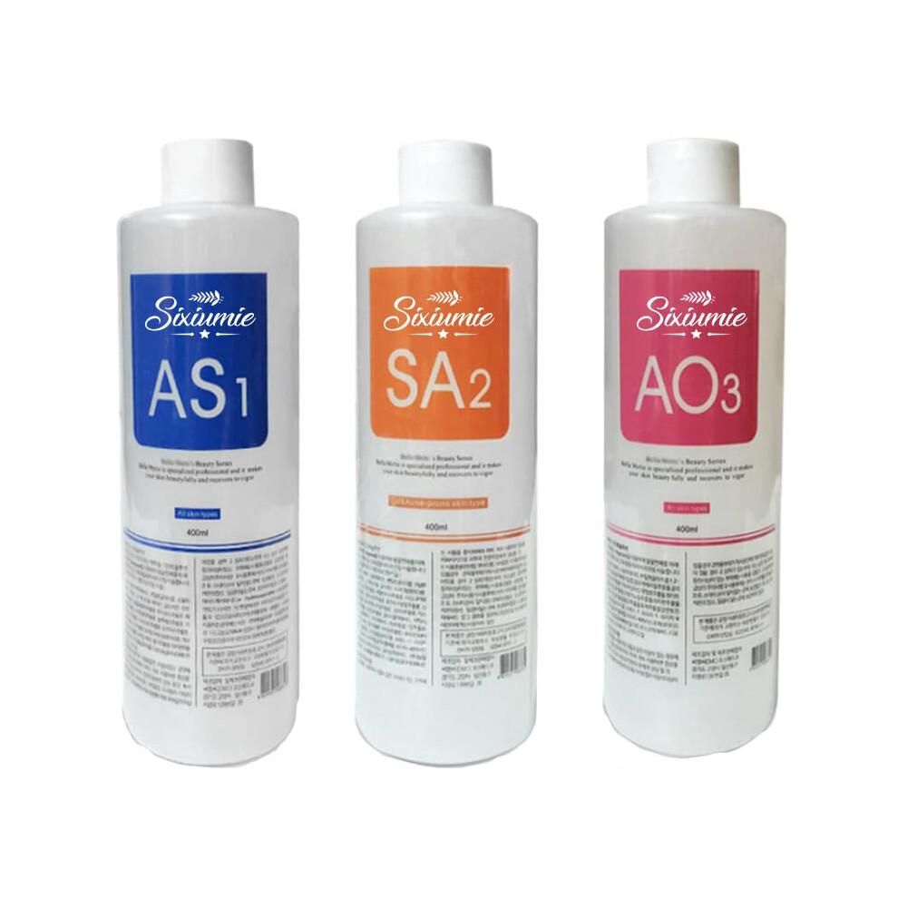 Wasserstoff -Sauerstoff -Gesichtsmaschine Serums fr Gesichtsbereinigung - AS1 SA2 AO3 Aqua Peeling Lsung Top Salon Hautpeelhydra Hautpecrub Spe