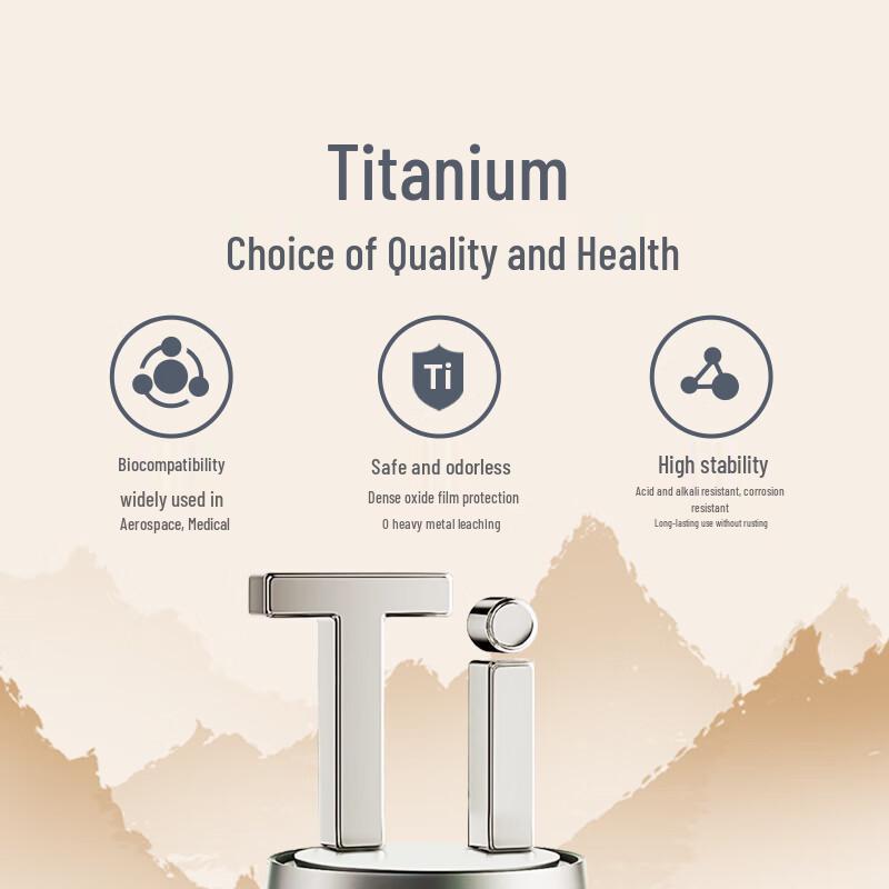 Kamjove Titanium Tea Strainer Filter