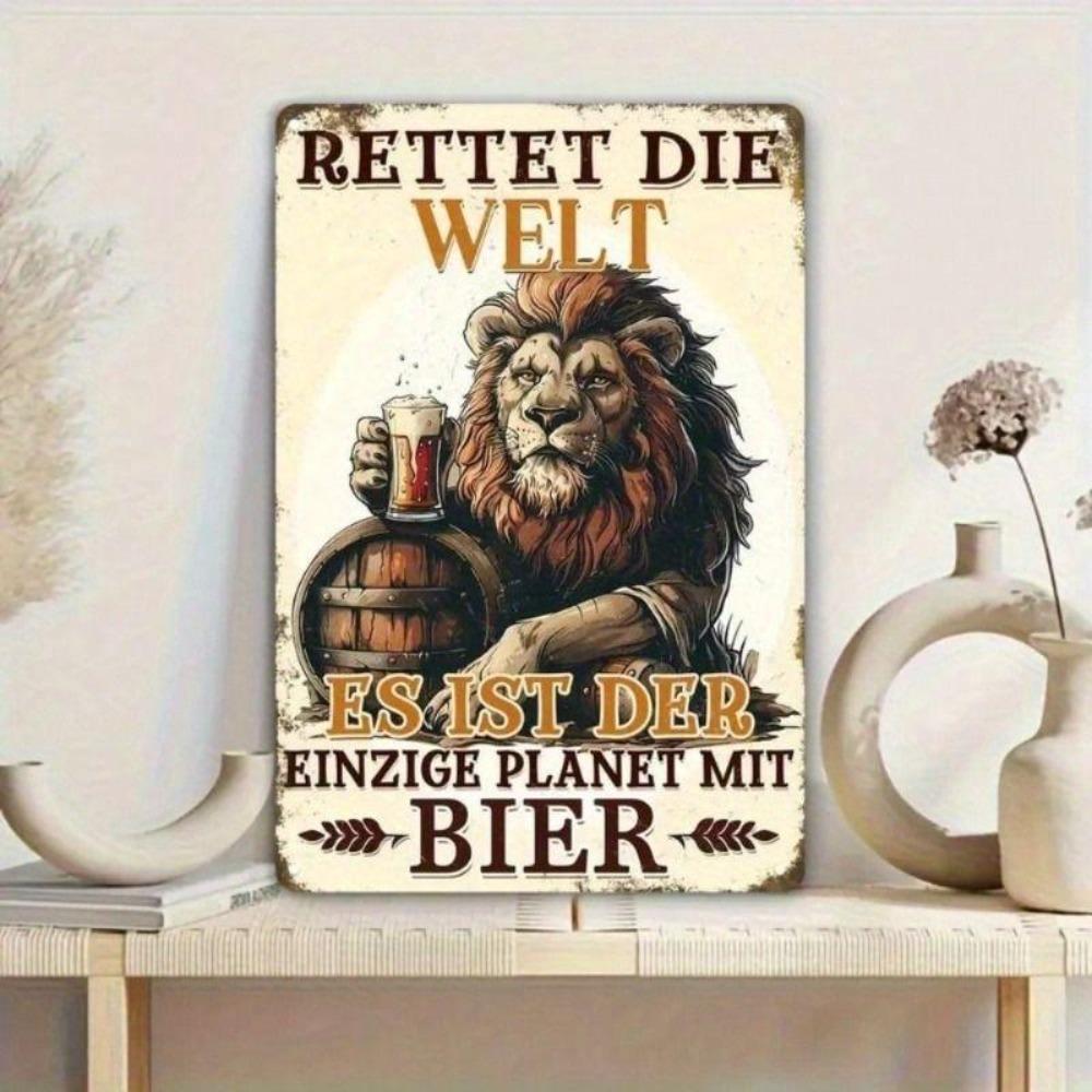 Retro Metal Tin Sign Man Cave Garage Decor Wall Art Plaque Vintage Poster