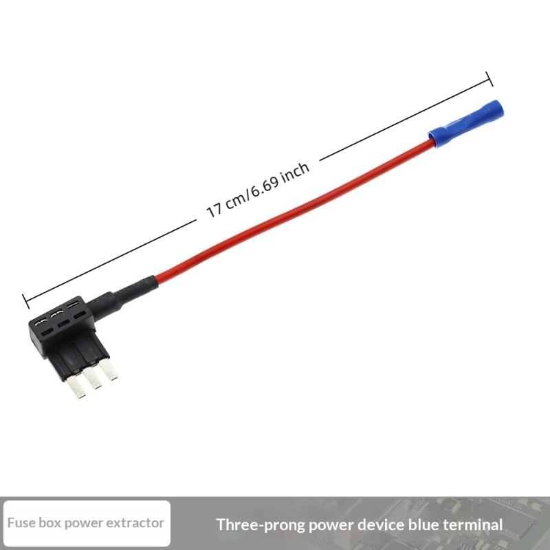 12V 24V Car Add-a-circuit TAP Fuse Holder Adapter 1Pcs MINI Small Medium Size Plug and Play for Auto Electrical Equipment Installation