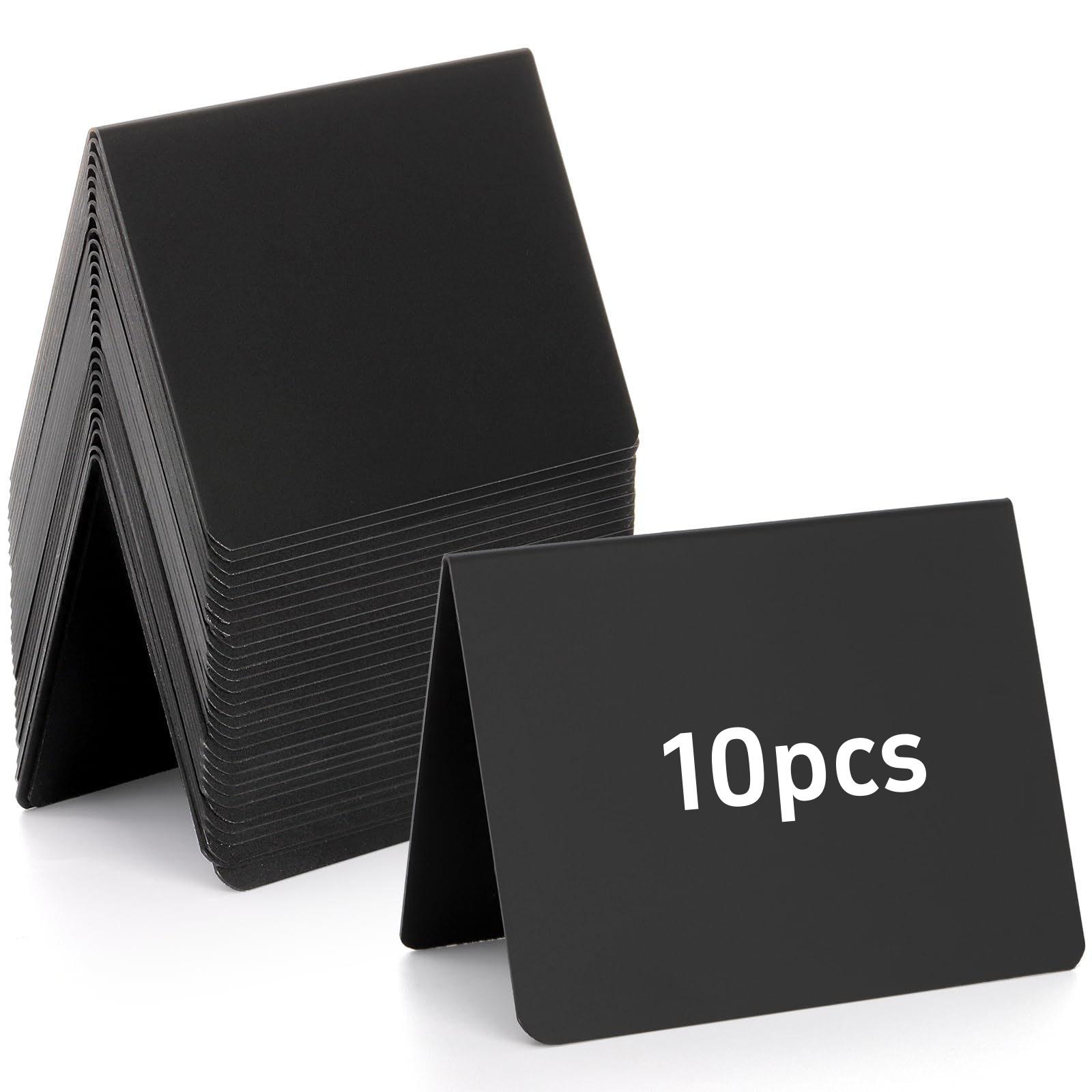 

10/20Pcs Mini Chalkboard Signs Rewritable Message Board Seat Cards Food Labels for Retail Display Special Events Party Buffet