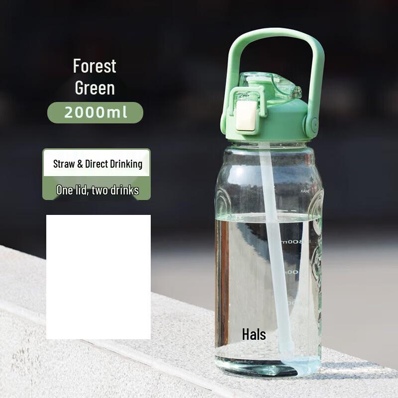 Haers Large Capacity Sports Water Bottle