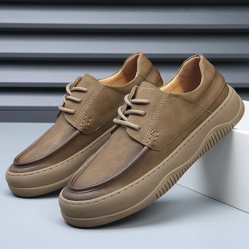 Luxury Brand Mens Business Shoes Fashion High Quality Office Shoes Walking Leather Oxford Designer Shoe Mocassins Dress Shoes