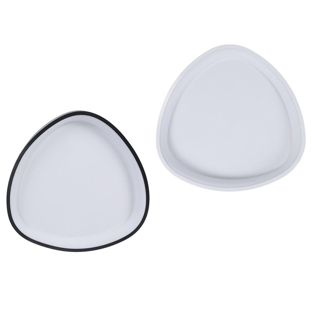 Flush Mount LED Ceiling Light Minimalist 3 Color Temperature Dimmable APP Control Oval Triangle LED 