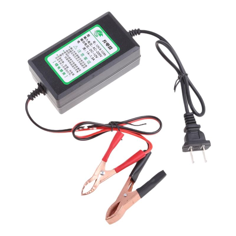 12V Tragbares Auto-Ladegerät Auto-Erhaltungsladegerät Boot Motorrad Batterieladegeräte