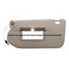 Fits 13-18 Infiniti QX60 Sun Visor, Beige, Right Side, Part 96400-9PB0A