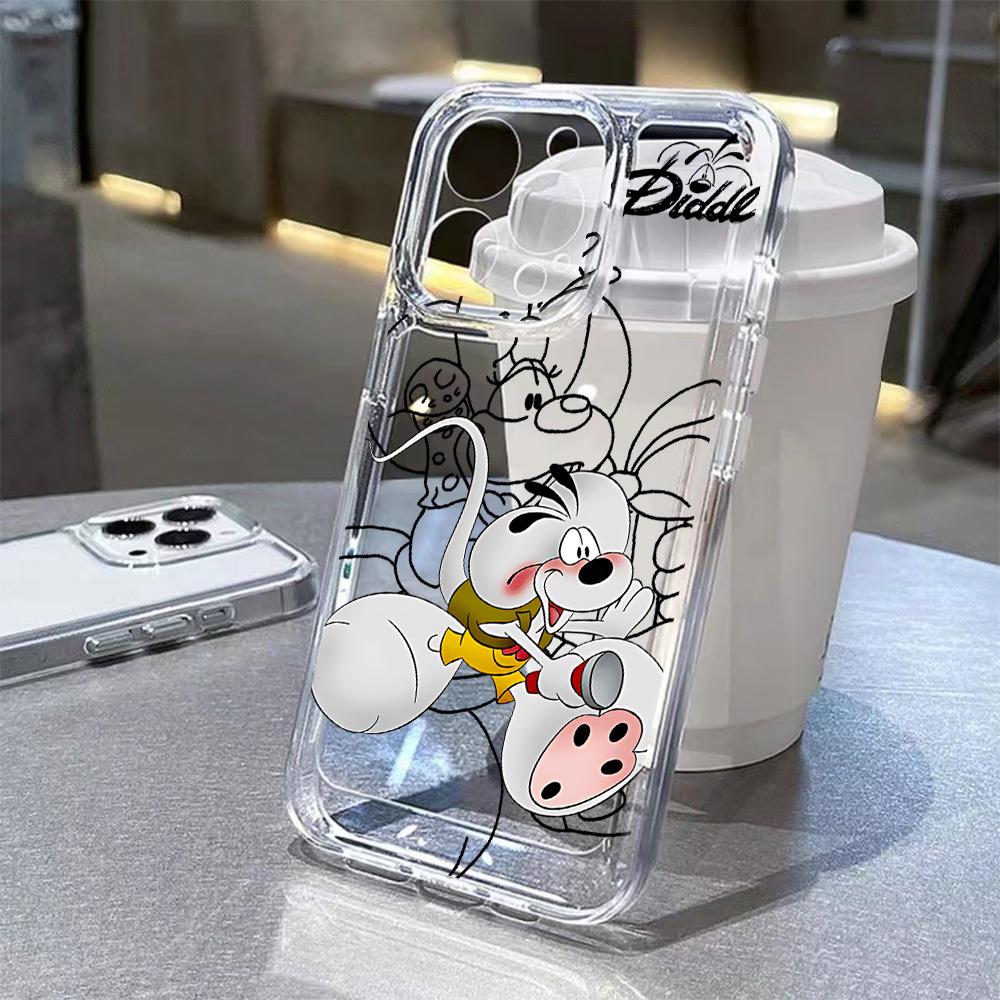Cartoon D-Diddls Handyhülle Für Samsung Galaxy S26 S25 S24 S23 S22 S21 S20 FE Note20 Note10 Edge Plus Ultra Lite 5G Klare Hülle