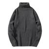 Men's High Neck Korean Style Thickened Wool Sweater - Trendy and Warm Knitwear for Autumn/Winter