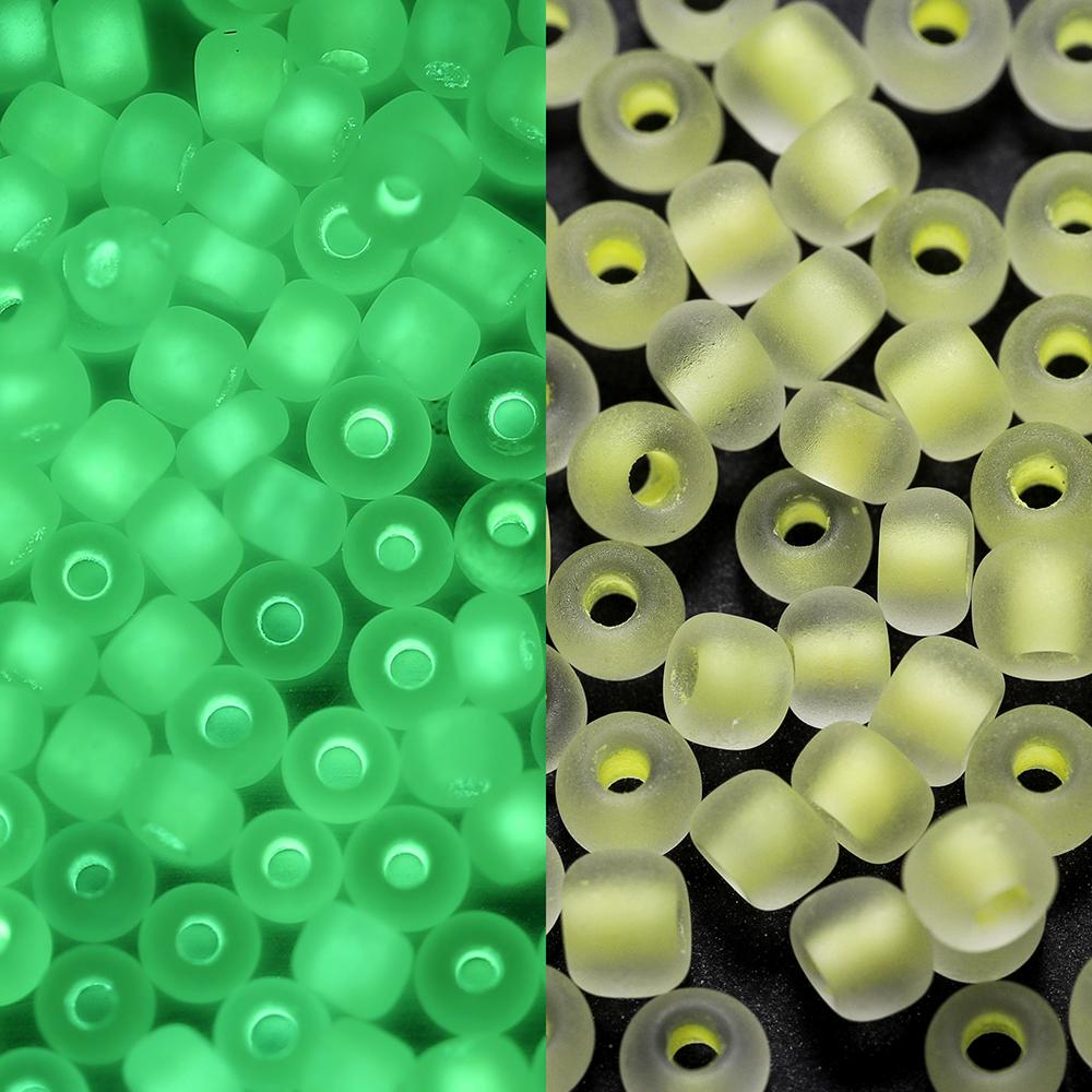 

600Pcs/Lot 3mm Frosted Luminous Glass Seed Beads Loose Spacer Bead for DIY Necklace Bracelet Earrings Jewelry Making Accessories 3mm X 600Pcs светло-желтого