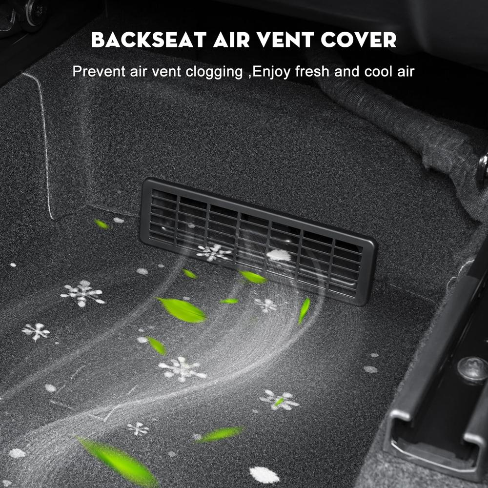 For 2026 2026 Tesla Model 3 Y Juniper Car Air Outlet Cover Under Seat Vent Protection Cover Anti Clogging Grille Protector Mesh