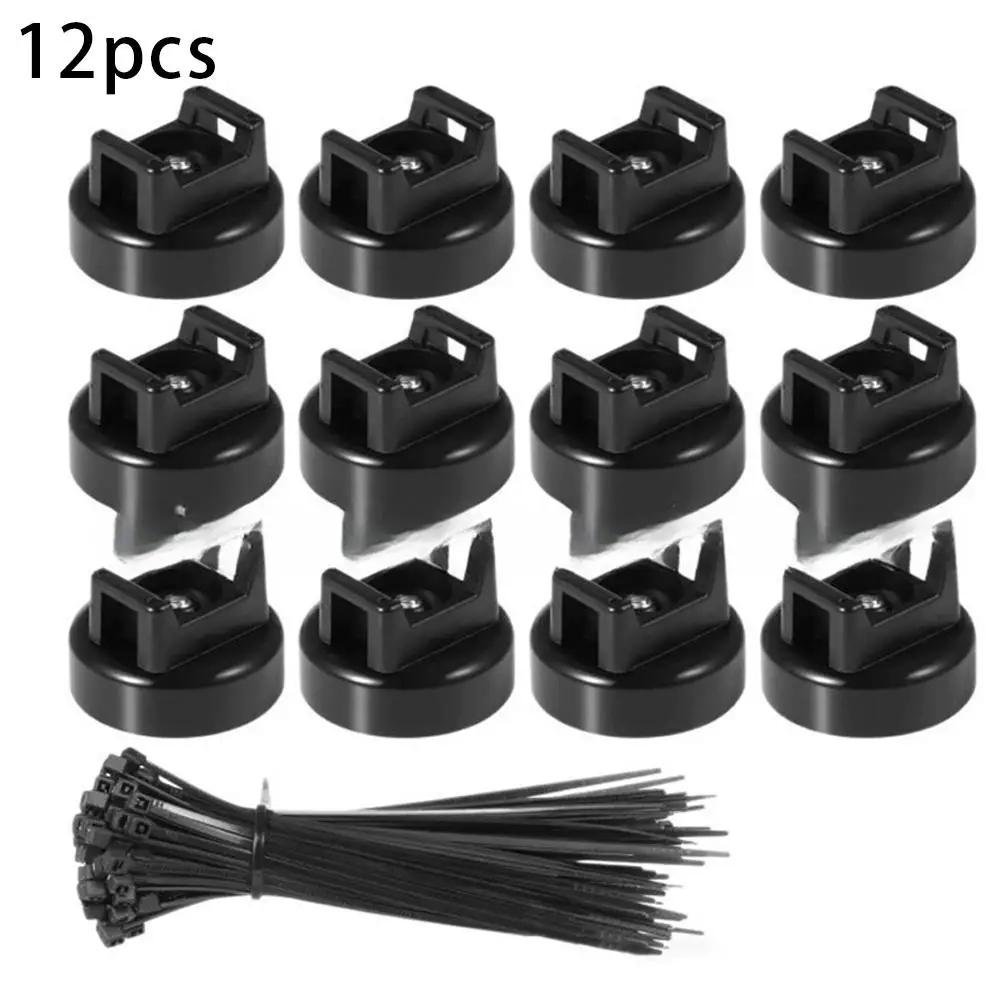 12/15/20/28Pcs Magnetic Cable Ties Wiring Ties Q8K5