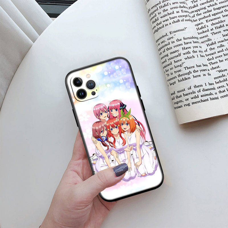 IR19 Miku Nino Itsuki Nakano Shell for Samsung Note 20 10 S25 Plus Ultra Lite A51 A52 A53 A71 A72 A73 M20 M30 M21 M31 M51 A11 A70 A56 A26