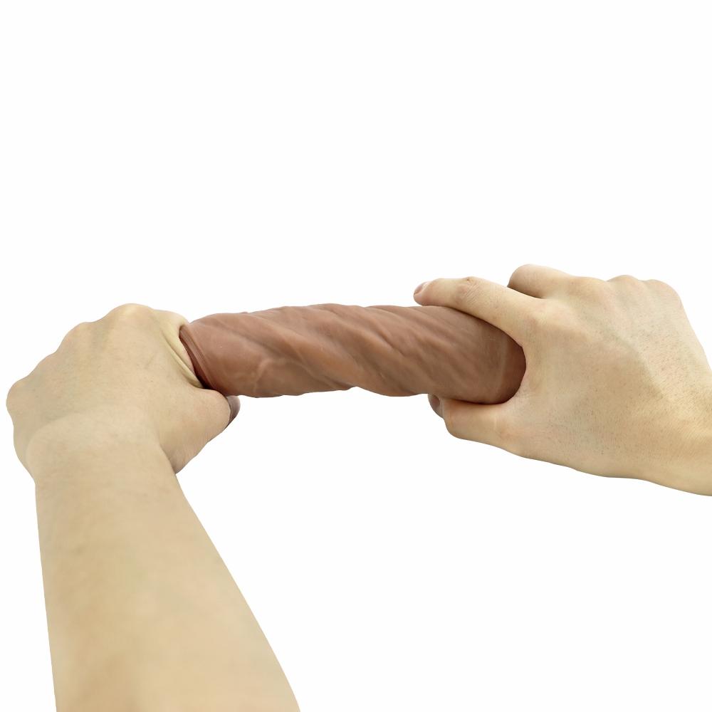 Skin Feeling Realistic Dildo RUNYU Soft Liquid Silicone Huge Penis Sex Toys for Woman Female Masturbation