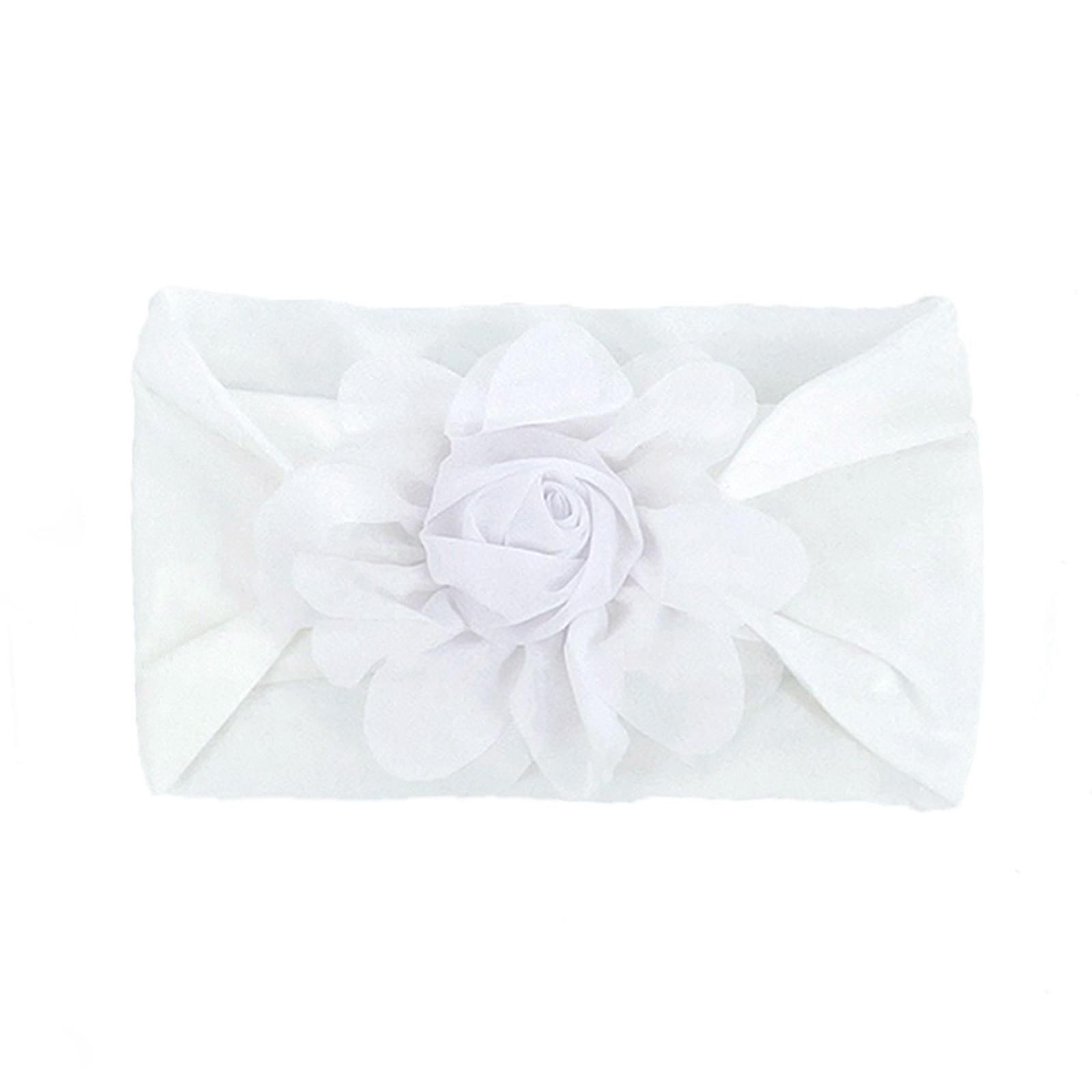 

Baby Nylon Headbands Hairbands Hair Bow Elastics Hair Accessories For Baby Girls Newborn Infant Toddlers Kids One Size білий