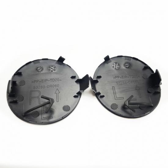 For  2013 2014 2015 Toyota RAV4 2PCS LH&RH Pair Front Bumper Tow Hook Cover Caps