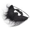 Men Fake Beards Black Funny Long Mustaches Beard Costume for Party Christmas Halloween