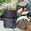 Adjustable Mesh Rain Barrel Filter Cover, Drawstring Blocks Leaves & Debris, for Outdoor Water Tanks & Garden Collection Barrels