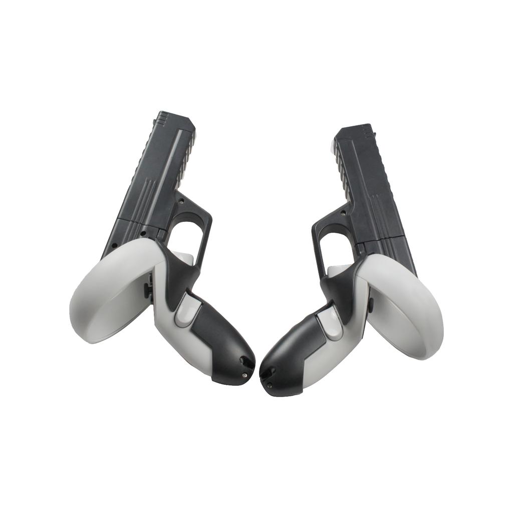 VR Gaming Experience VR Controller Gun Stock For Meta Quest 2 Grips Accessories
