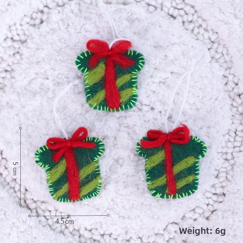 Felt Christmas Decorations With Cartoon Style For Festive Tree