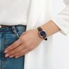 Casio STANDARD series life waterproof quartz movement leather strap Japanese and Korean watch 3428.27.5mm men's watch blue dial LTP-V005L-2B