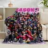 1PC Game Fort-nite Flannel Blanket Gift, Suitable for Both Men And Women, Soft Ideal for Beds And Sofa, Birthday Or Christmas Gift