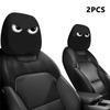 2PCS Funny Cartoon Car Headrest Cover Eyes Car Seat Head Rest Protector Spooky Cars Seat Covers for Cars for Halloween Christmas
