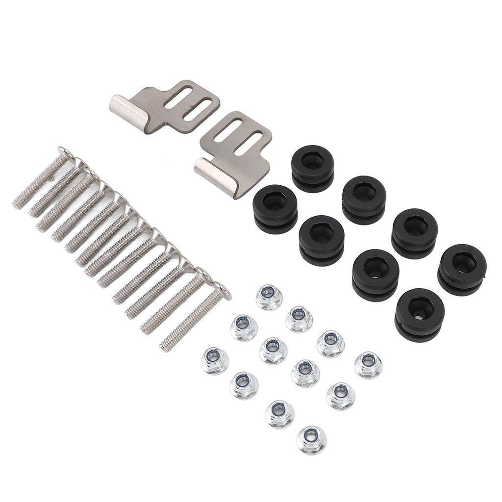 Motorcycle Side Luggage Case Fasteners Metal Secure Fixation Rear Trunk Case Mounting Fasteners