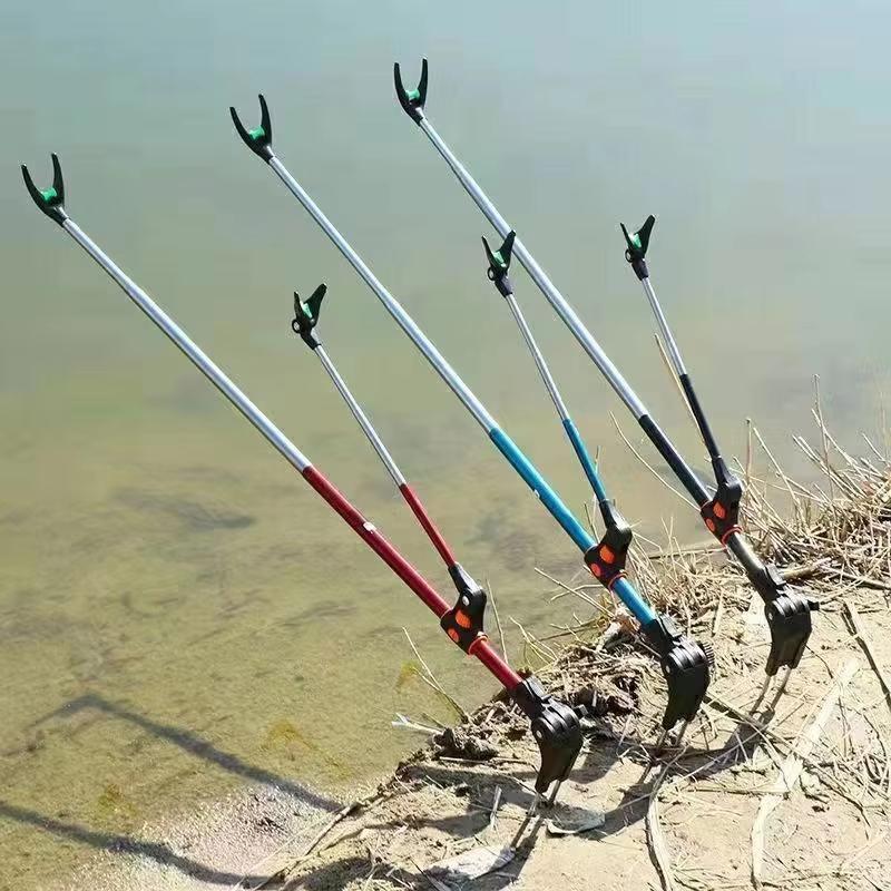 Super Hard Thickened Fishing Rod Holder Adjustable Extended Ground Plug Stable for Long Time Fishing Sessions
