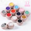 Twelve-Color High Saturation Japanese Gel Nail Polish Set for DIY Nail Art