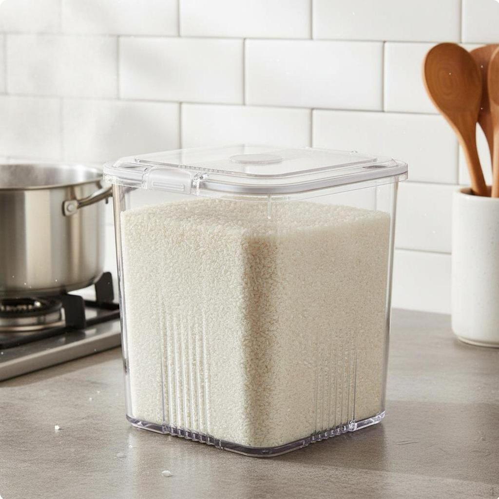 Rice Storage Container DampnessResistantResistant Airtight Sealed Grain Bin