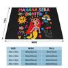 Manana Sera Bonito Colombian Music Singer Karol G Blanket Soft Warm Flannel Throw Blanket Bedding for Living Room Picnic Couch