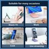 Foldable ABS Desktop Mobile Phone Stand for iPad iPhone 16 Smartphone Support Tablet Desk Cell Phone Universal Holder Bracket