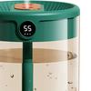 2L Double Nozzle Air Humidifier USB Double Jet Humidifier with LCD Humidity Display Large Capacity Aroma Oil Diffuser